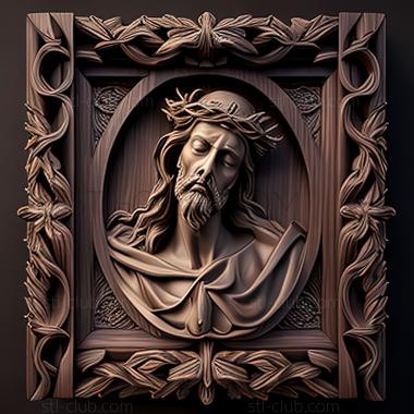 3D model st jesus (STL)